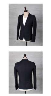 Bros Mens 1 Button Slimfit Blazer jacket Navy XS,S,M,L  
