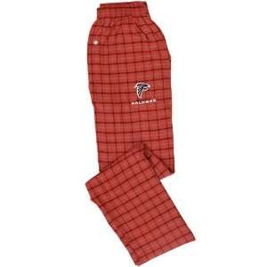  Atlanta Falcons Red Pioneer Flannel Pajama Pants: Sports 