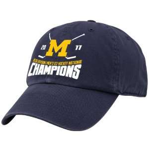   2011 NCAA Mens Ice Hockey National Champions Logo Adjustable Hat