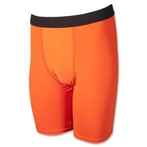  hidden Mens Compression Shorts (Neon Orang) Sports 
