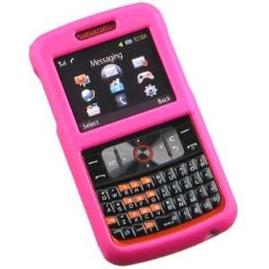  Crystal Hard Rubberized Hot Pink Cover Case for SAMSUNG 