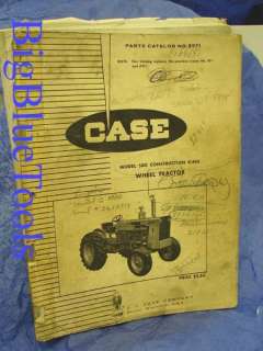   Tractor Construction King Parts Catalog Manual FREESHIPPING !!!  