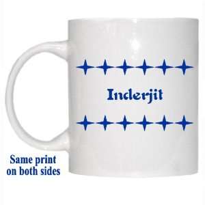  Personalized Name Gift   Inderjit Mug: Everything Else