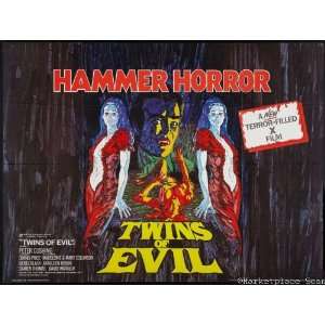  Twins Of Evil Movie Mini Poster 11x17in Master Print