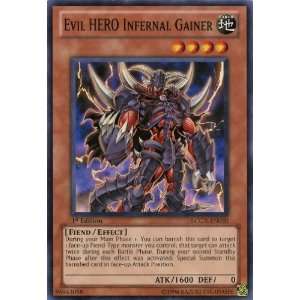   Evil HERO Infernal Gainer LCGX EN030 (Common) Toys & Games