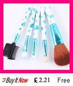Make up 4 in 1 eyeshadow lipstick blusher powder puff brush Pen Tool 