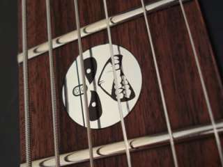 IRON MAIDEN EDDIE HEAD Vinyl Guitar Decal Inlay Set  