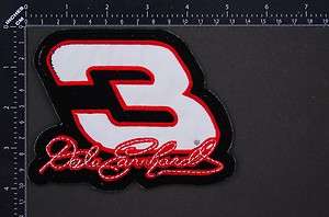 B233 Iron On Embroidery Patch Dale Earnhardt Sr IRON ON PATCH  