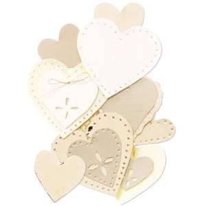  Jolees By You Dimensional Sticker, Gold Heart Arts 