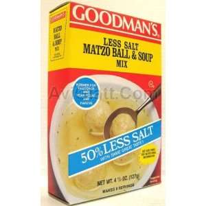 Goodmans 50% Less Salt Matzo Ball & Grocery & Gourmet Food