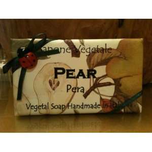   Vegetal Handmade Soap 10.6g Made in Italy   Pear 