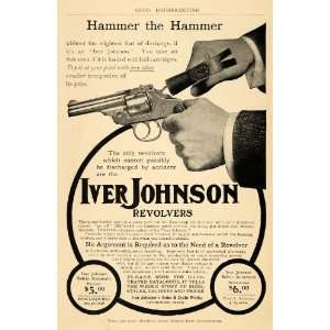  1904 Ad Iver Johnson Revolvers Guns Cartridges Arms 