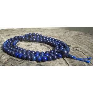  Lapis Lazuli 8mm Mala Prayer Beads 