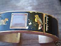 Vintage Bracelet Watch Bird Birds Enamel Rivo Swiss  