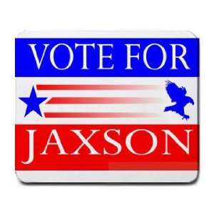  VOTE FOR JAXSON Mousepad