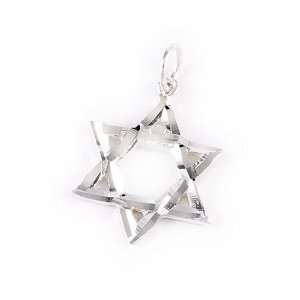  Jewish Star of David Pendant (24mm x 18mm) Jewelry