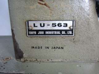 Juki LU 563 Industrial Sewing Machine *Free Shipping*  