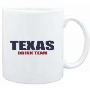    Mug White  Texas DRINK TEAM  Usa States