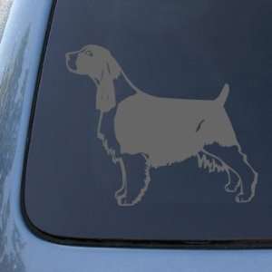 ENGLISH SPRINGER   Dog   Vinyl Car Decal Sticker #1512  Vinyl Color 