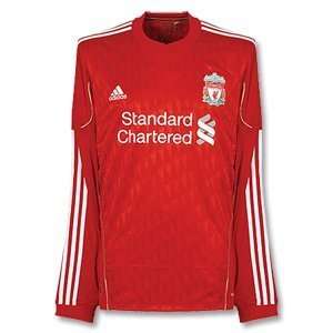  Liverpool Home Long Sleeved Football Shirt 2010 12 Sports 