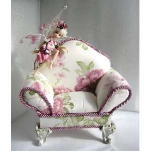  Fairy Sofa Keepsake Jewelry Box Victorian Chair: Everything Else