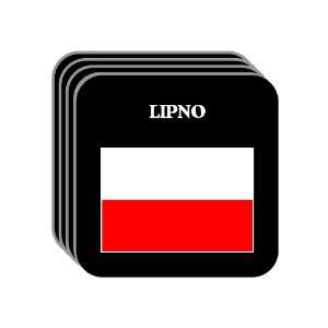  Poland   LIPNO Set of 4 Mini Mousepad Coasters 
