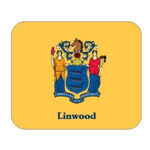  US State Flag   Linwood, New Jersey (NJ) Mouse Pad 