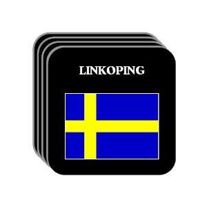  Sweden   LINKOPING Set of 4 Mini Mousepad Coasters 