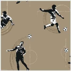  Peel & Stick By Just Kids KD1812 Soccer Wallpaper
