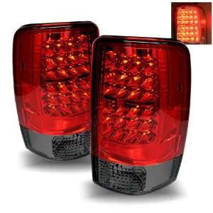   Suburban/Tahoe 1500/2500 Red/Smoke Tail Lights (Lift Gate Style Only
