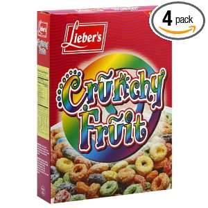 Liebers Crunchy Fruits, 5.5000 ounces (Pack of 4)  Grocery 