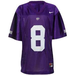 Nike Kansas State Wildcats Youth #8 Replica Football Jersey   Purple 