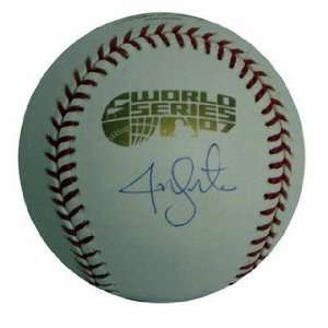  Jon Lester Autographed Baseball
