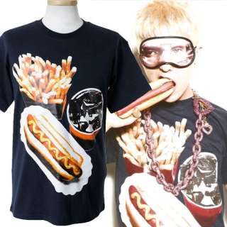 New Fast Food Graphic Print Tee T Shirt M L XL Bigbang  