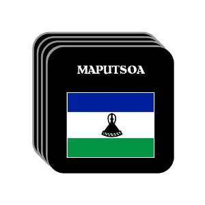  Lesotho   MAPUTSOA Set of 4 Mini Mousepad Coasters 