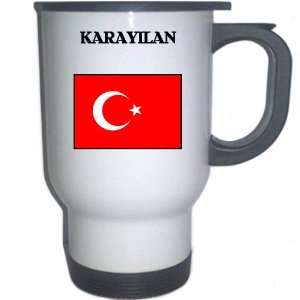  Turkey   KARAYILAN White Stainless Steel Mug Everything 