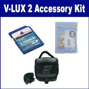  Leica V LUX 2 Digital Camera Accessory Kit includes 