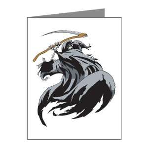  Note Cards (20 Pack) Grim Reaper 