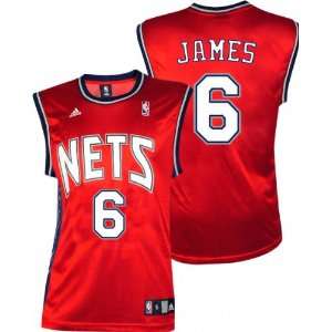 LeBron James Jersey adidas Revolution 30 Red Replica #6 New Jersey 