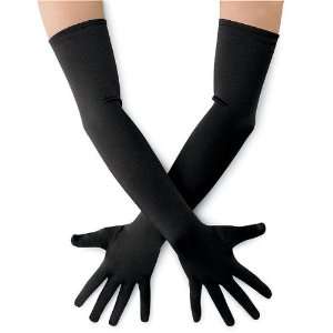  Long Satin Finger Gloves LCA