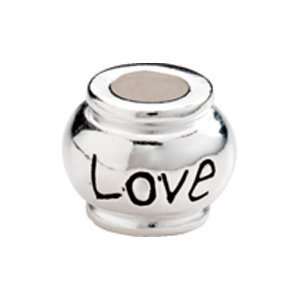  Kera Sterling Silver Love Expression Bead Jewelry