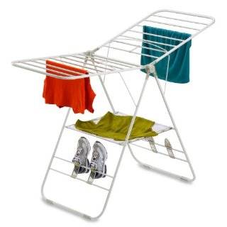   Folding Clothes Drying Rack 30 Feet Of Drying Space: Home & Kitchen
