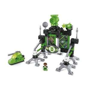   : Fisher Price TRIO Green Lantern Planet OA Launch Pad: Toys & Games