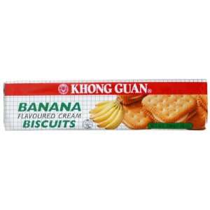  Khong Guan, Cookie Banana Cream, 7.05 OZ (Pack of 24 