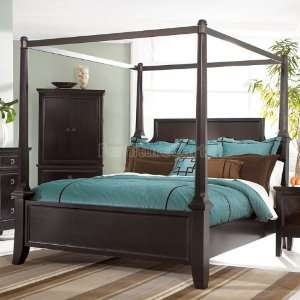   Suite Canopy Bed (California King) B551 50 62 72 95: Home & Kitchen