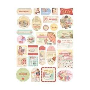  Melissa Frances Kitschy Kitchen Stickers 12X8 Sheet 