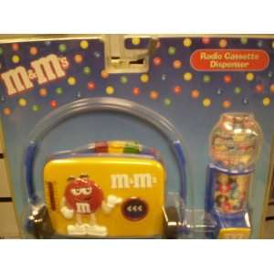  M&Ms Radio Cassette and Candy Dispenser Set  Players 