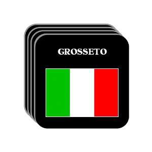 Italy   GROSSETO Set of 4 Mini Mousepad Coasters