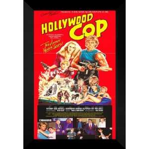  Hollywood Cop 27x40 FRAMED Movie Poster   Style A 1988 