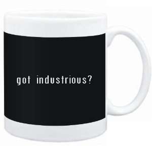  Mug Black  Got industrious?  Adjetives Sports 